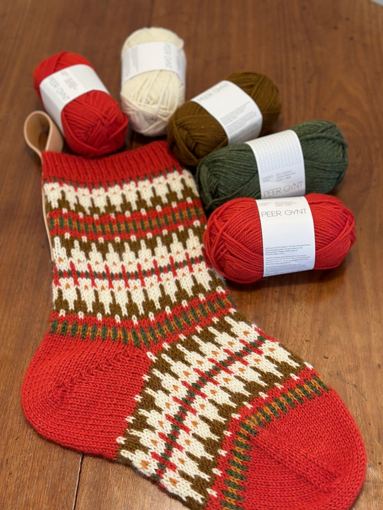 Celeste Christmas Stocking Knitting Kit