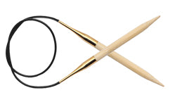 Knit pro Fixed Circular needle Bamboo knitting needles are available to buy online from UK wool shop, Ida's House.