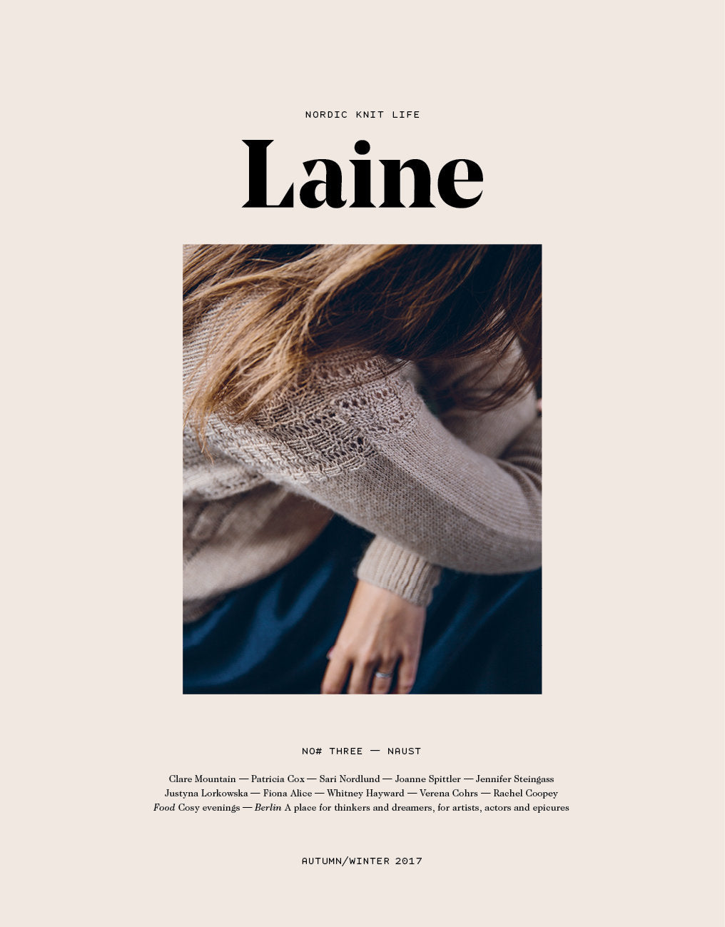 Laine Magazine Issue Three is available to buy online from UK wool shop, Ida's House.
