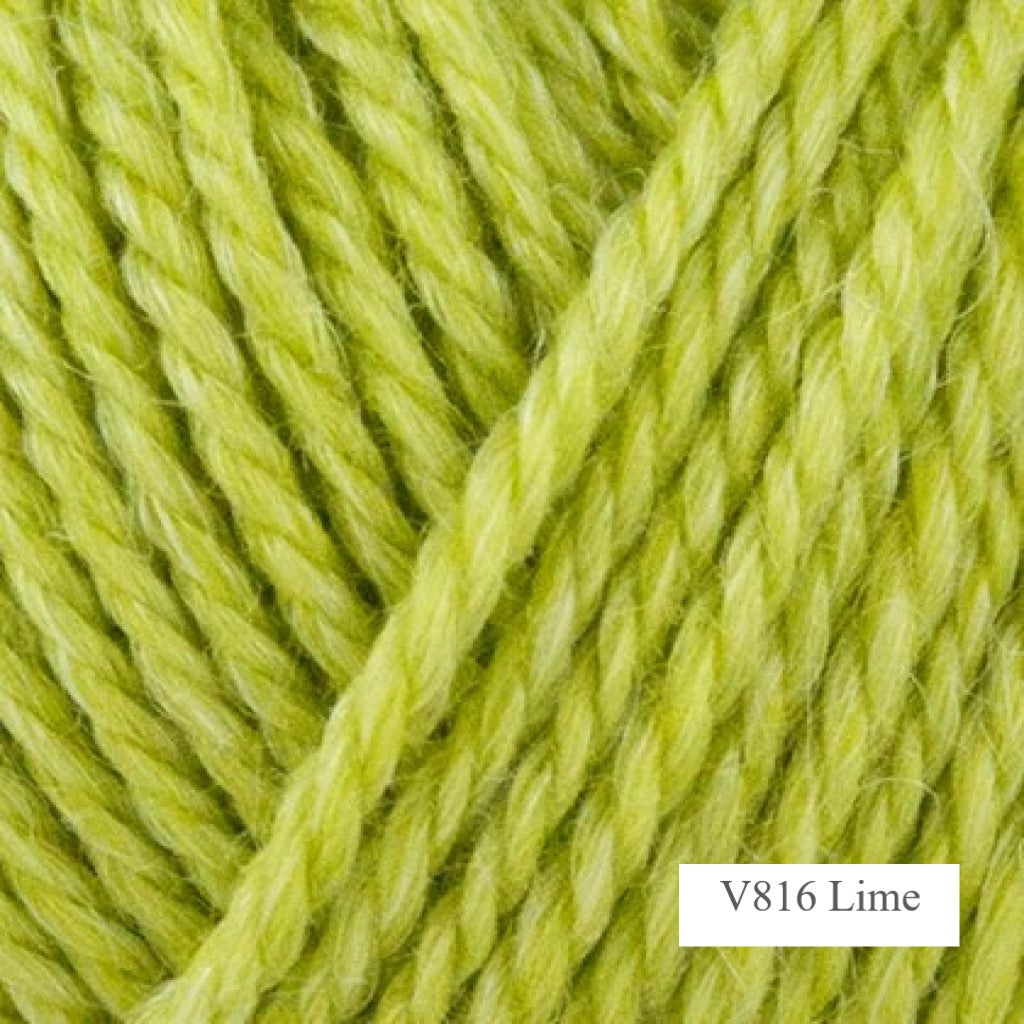Lime Onion no 4 Double Knitting Yarn is available to buy online from UK wool shop, Ida's House.