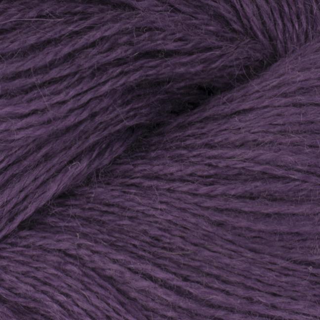 Aubergine BC Garn Baby Alpaca Yarn - Light Fingering yarn is available to buy online from UK wool shop, Ida's House.