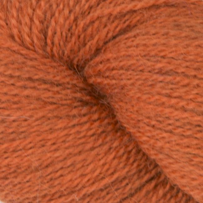 Rusty Red BC Garn Baby Alpaca Yarn - Light Fingering yarn is available to buy online from UK wool shop, Ida's House.