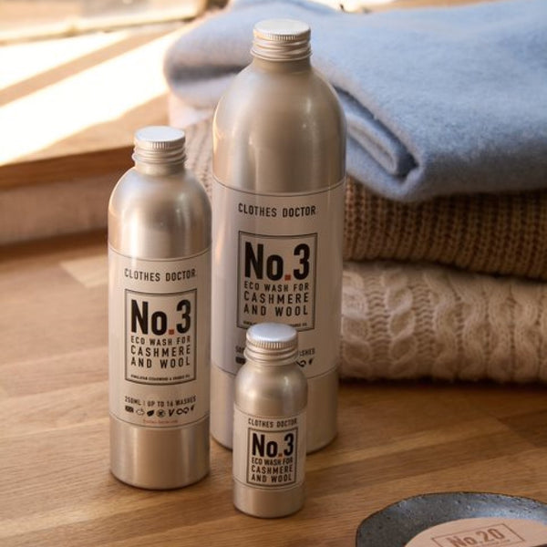 No3 Cashmere Eco wash from The Clothes Doctor is available to buy online from UK wool shop, Ida's House.