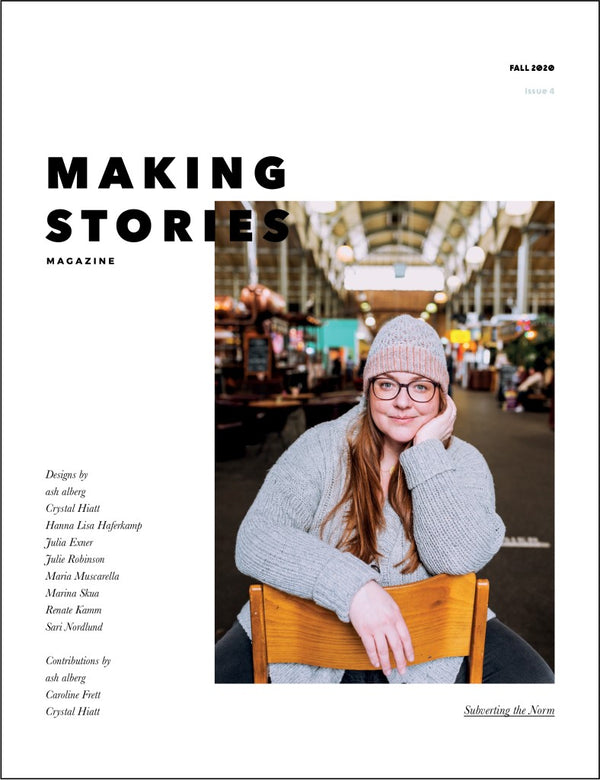 Making Stories issue 4 is available to buy online from UK wool shop, Ida's House.