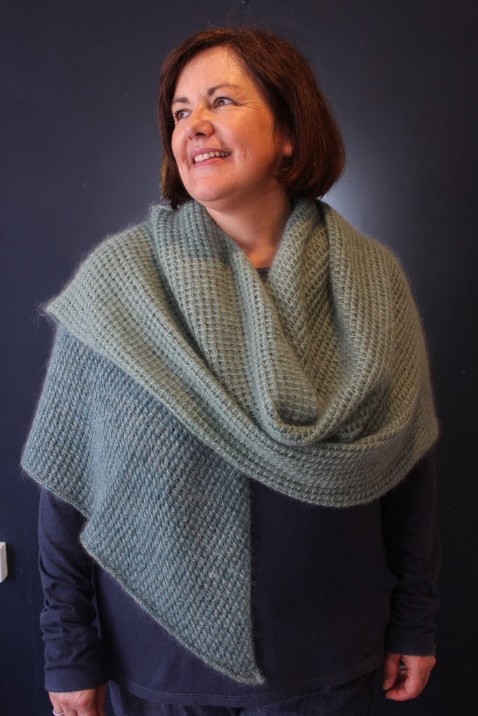 The Florence Shawl Knitting Kit is available to buy online from UK wool shop, Ida's House.