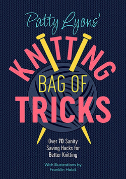 Patty Lyon's Knitting Bag of Tricks is available to buy online from UK wool shop, Ida's House.