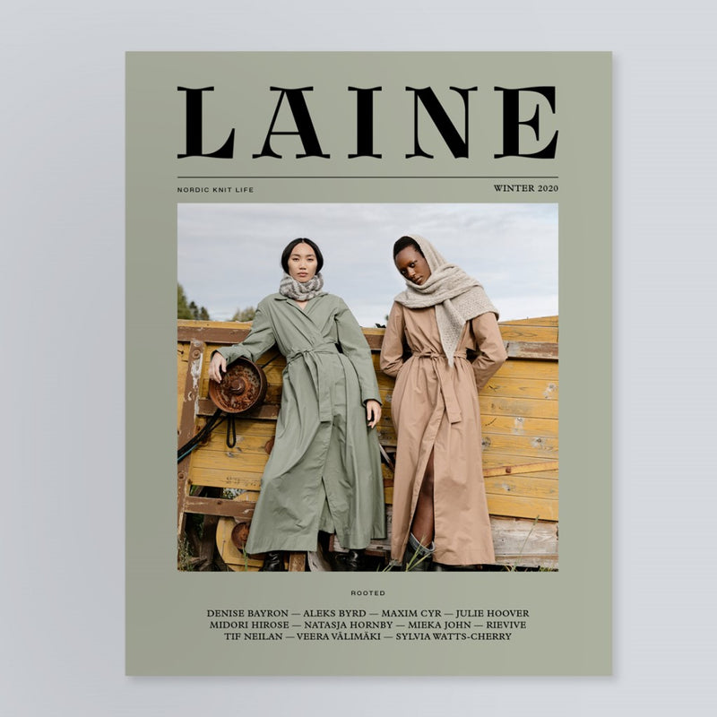Laine Issue 10 is available to buy online from UK wool shop, Ida's House.