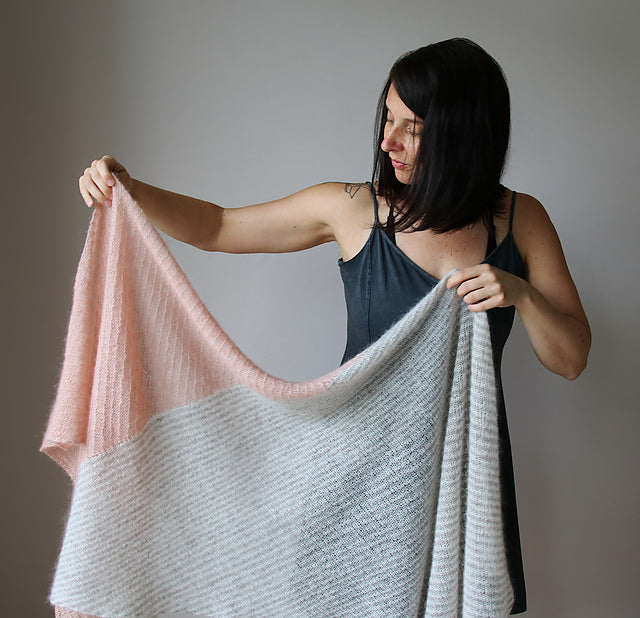 The Wayworn Knitting Kit by Melanie Berg is available to buy online from UK wool shop, Ida's House.