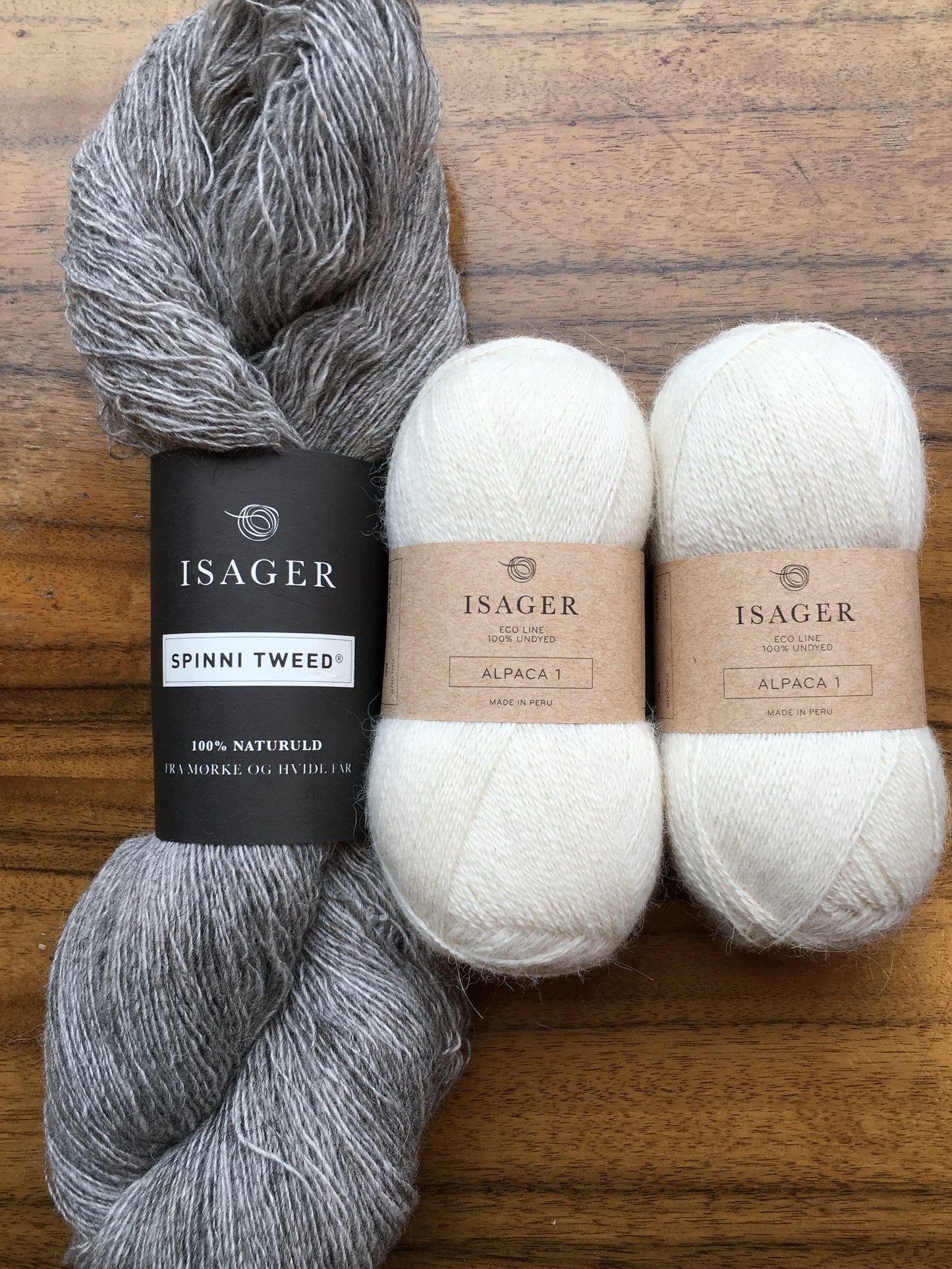 The Odette Shawl Isager Knitting Kit is available to buy online from UK wool shop, Ida's House.