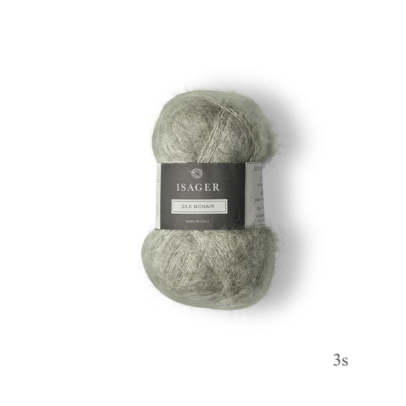 3s Isager Silk Mohair is available to buy online from UK wool shop, Ida's House.