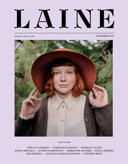 Laine Issue 11 Marjoram is available to buy online from UK wool shop, Ida's House.