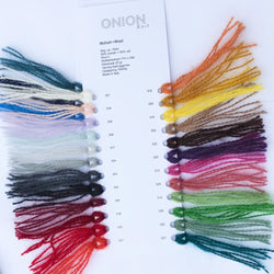 Mohair and Wool Yarn from Onion is available to buy online from UK wool shop, Ida's House.