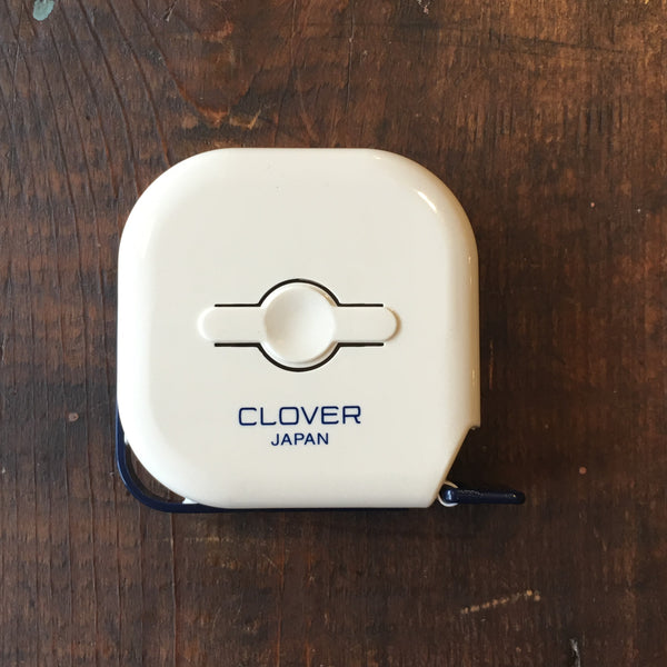 The Clover tape measure is available to buy online from UK wool shop, Ida's House.